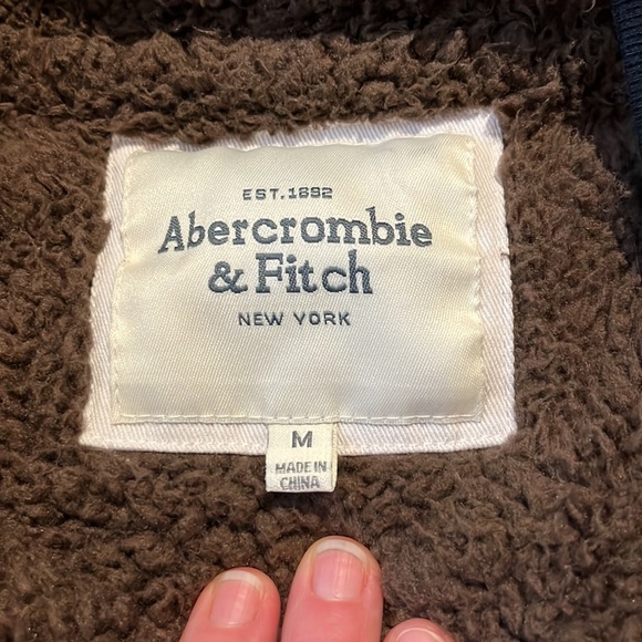 ABERCROMBIE & FITCH LINED JACKET - Picture 3 of 5